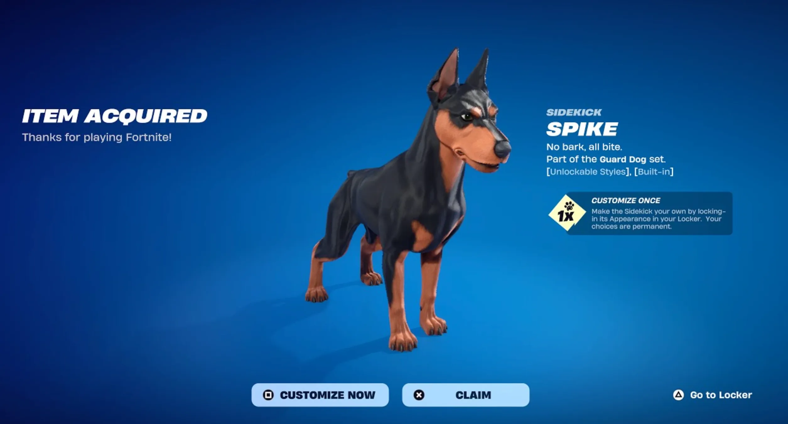Spike fortnite
